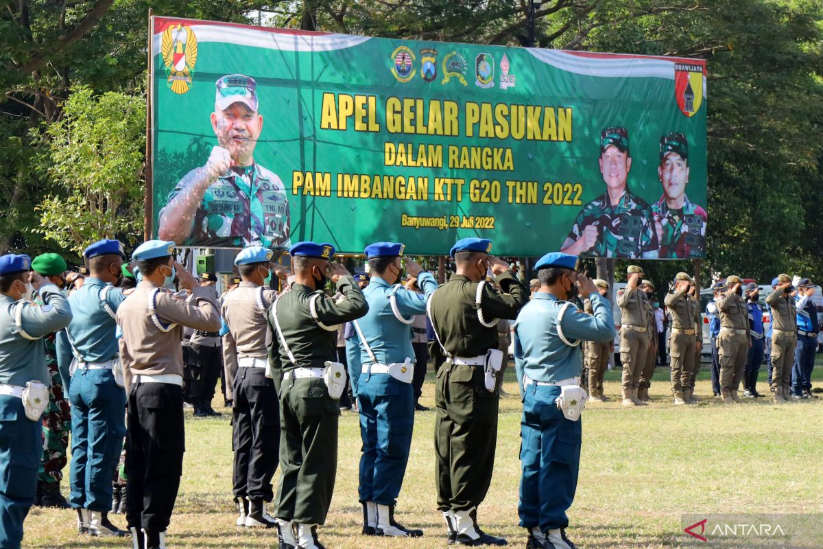 8.000 personel dikerahkan untuk pengamanan KTT G20 di Bali