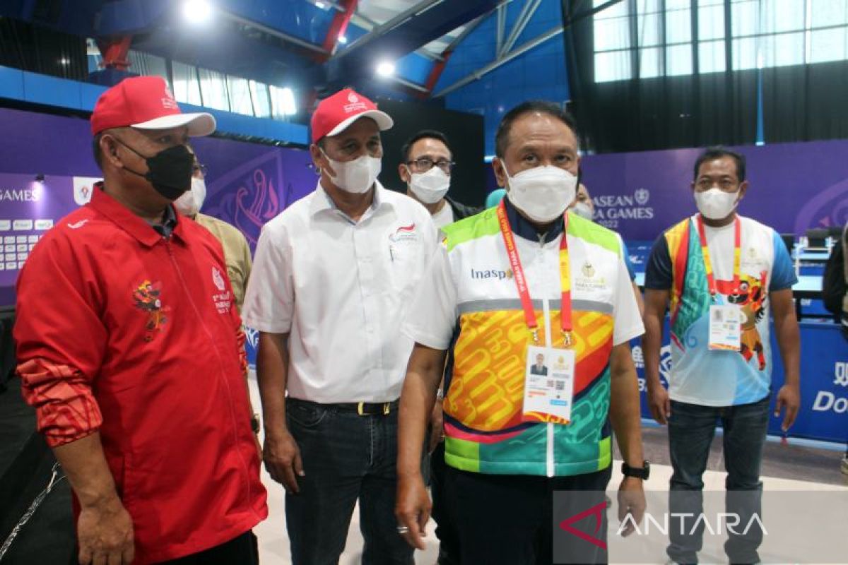 Menpora apresiasi persiapan arena tenis meja untuk APG 2022