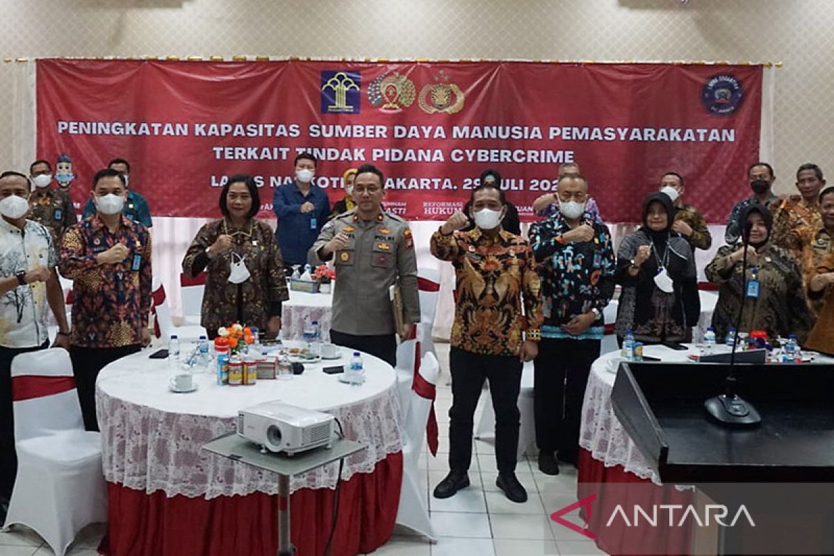 Lapas Narkotika DKI tingkatkan kapasitas SDM terkait kejahatan siber