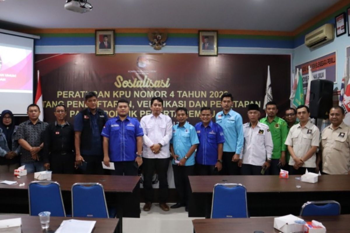 KPU Medan fokus verifikasi faktual partai peserta Pemilu 2024