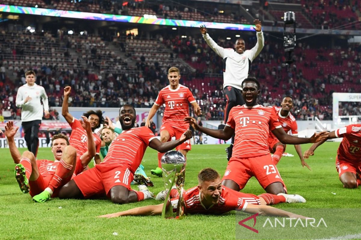 Bayern Muenchen juarai Piala Super Jerman,  meskipun tampil kurang memuaskan