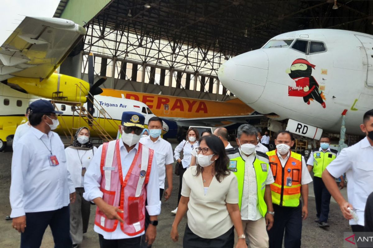 Menhub dorong pengembangan angkutan kargo di Bandara Budiarto Tangerang