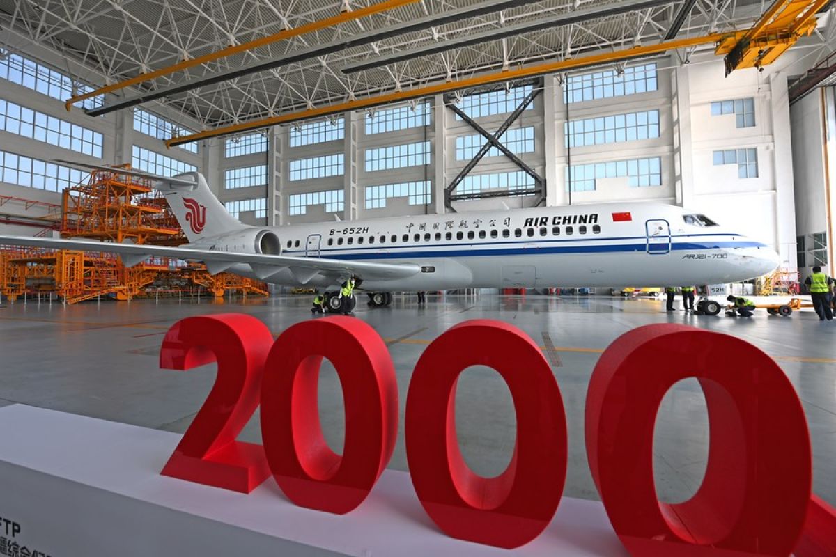 Pusat penyewaan pesawat di China catat pertumbuhan bisnis