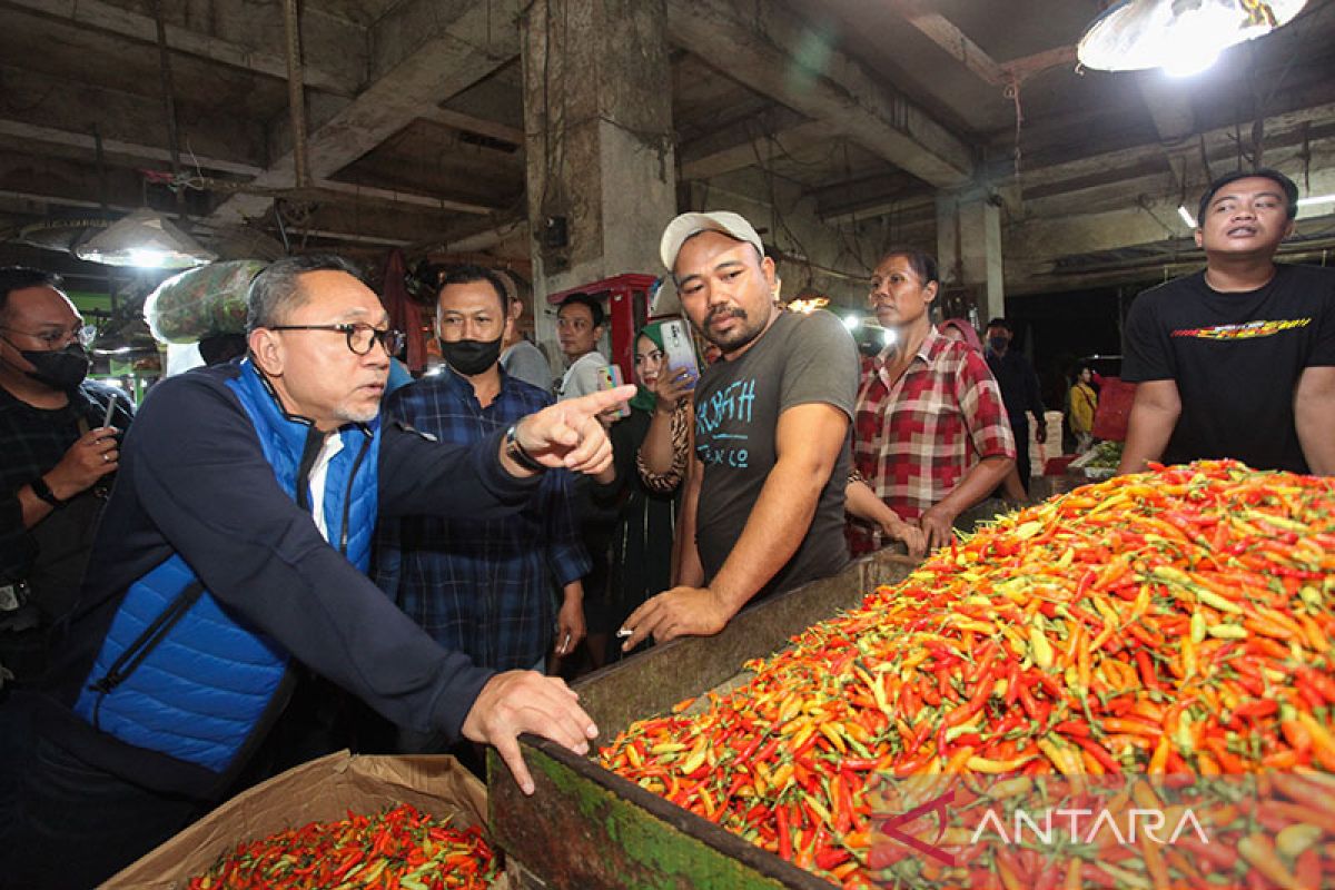 Mendag sebut harga kebutuhan bahan pokok di Surabaya stabil