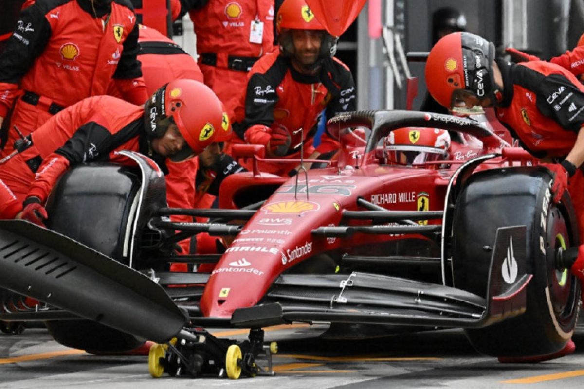 Formula 1: Leclerc ratapi kesalahan strategi ban Ferrari di Hungaria