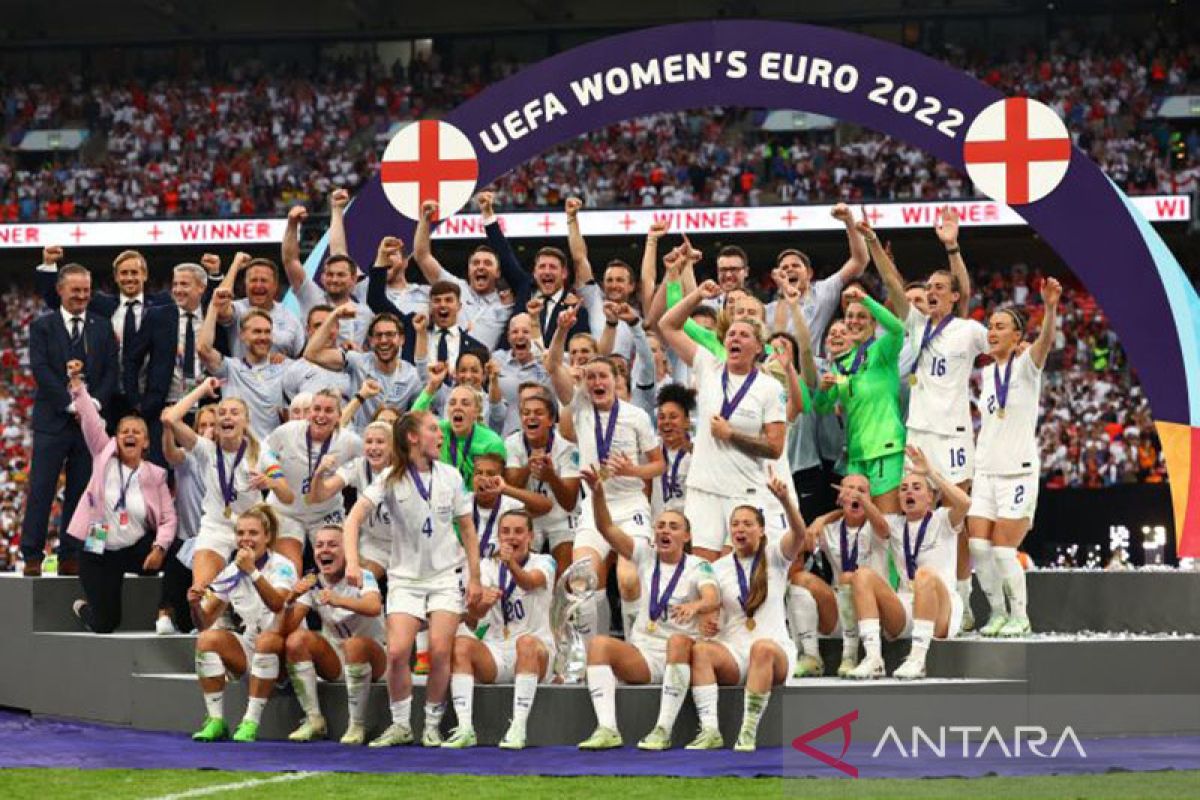 Inggris akhiri penantian 56 tahun dengan juarai Euro Putri 2022