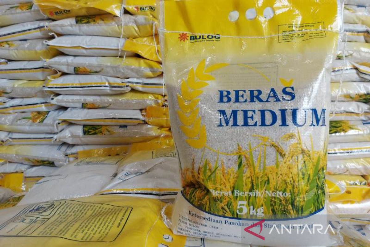 Bulog salurkan beras medium jaga stabilisasi harga beras di Aceh Barat
