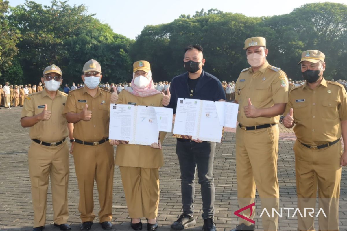 Vicky Prasetyo gandeng Pemkot Bekasi majukan seni dan olahraga