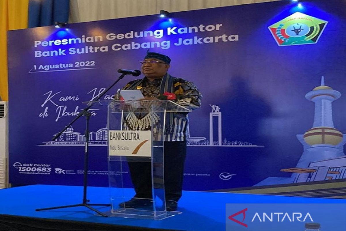 Gubernur Ali Mazi resmikan gedung kantor cabang Bank Sultra di Jakarta
