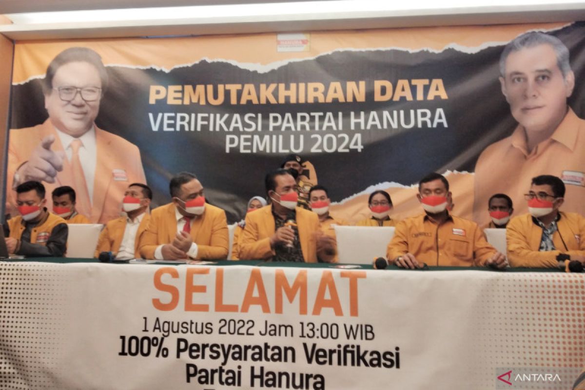 Benny Rhamdani: Hanura siap mendaftar peserta pemilu di KPU