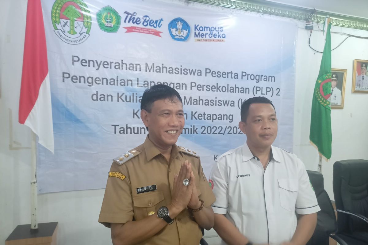 Wabup Ketapang terima mahasiswa IKIP PGRI Pontianak