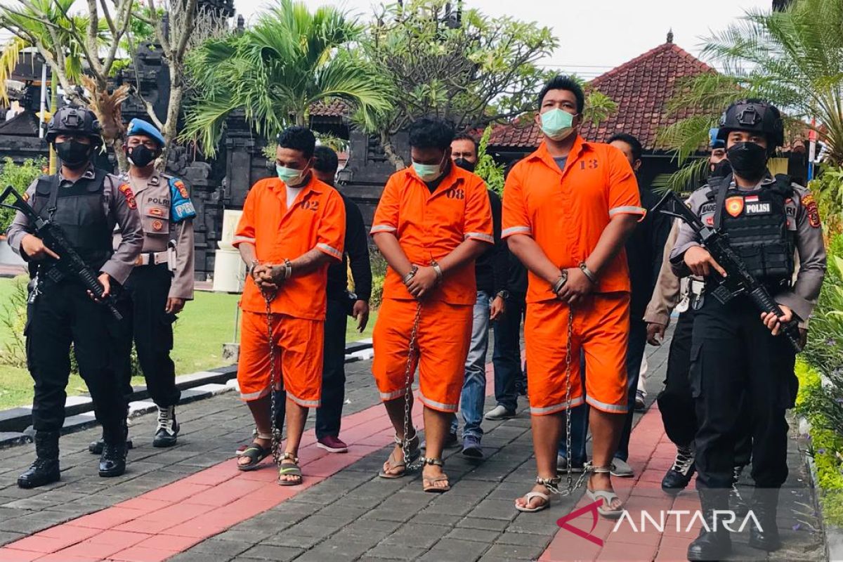 Polresta Denpasar tangkap tiga pelaku pengeroyokan
