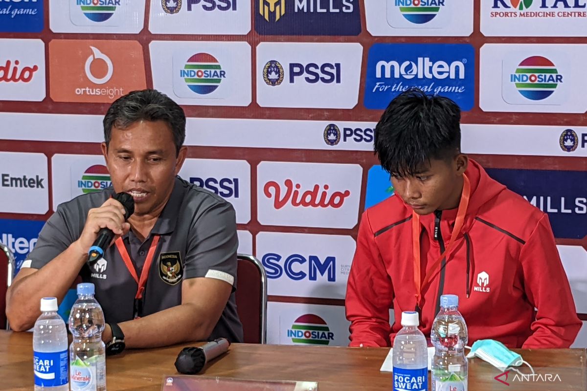 Pelatih timnas U-16 sayangkan Indonesia cuma buat dua gol ke gawang Filipina