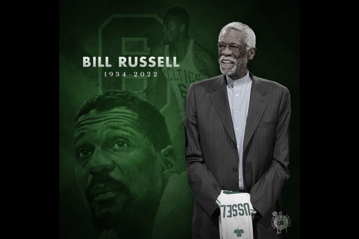 NBA berduka atas kepergian Legenda Bill Russell dari Boston Celtics