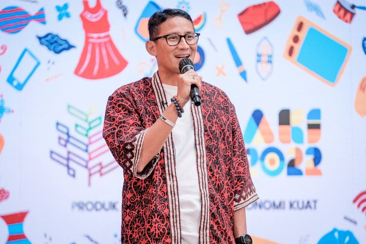 Sandiaga: Tidak mudah pelaku ekraf tembus kurasi untuk tampil di AKI