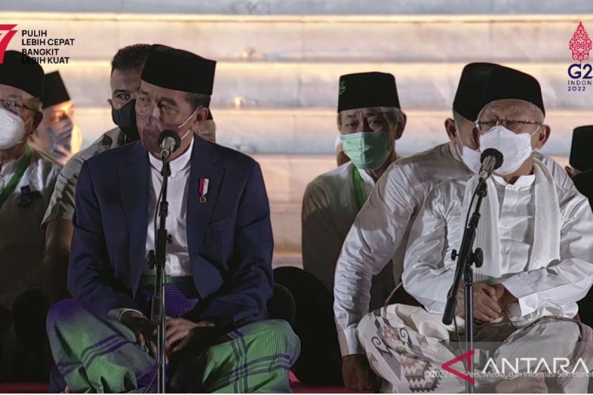 Presiden Jokowi menggelar "Zikir dan Doa Kebangsaan"