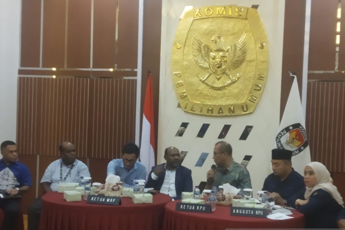 Hasyim: MRP Papua sampaikan konsekuensi elektoral Pemilu terkait DOB