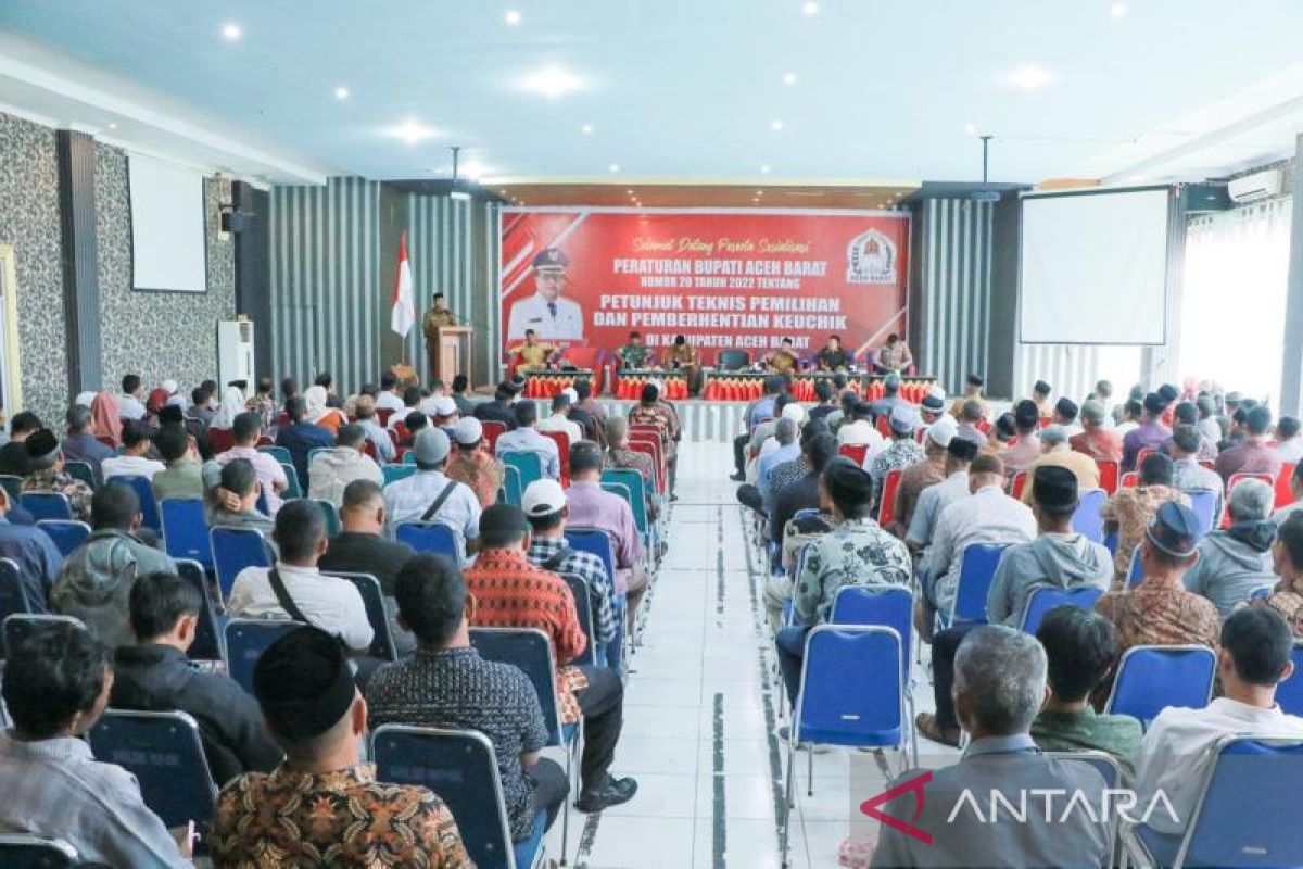 Pemkab Aceh Barat sosialisasi Perbup terkait Pilchiksung