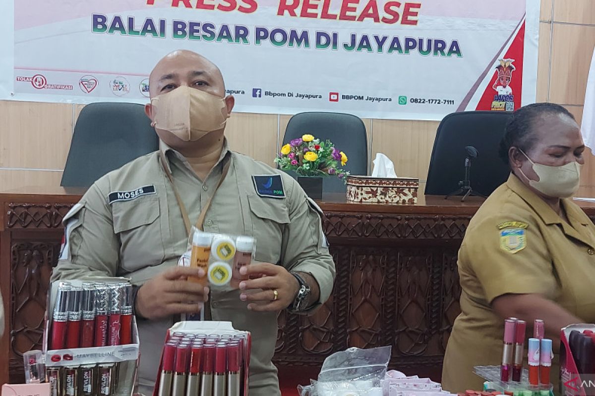 BBPOM Jayapura temukan produk kosmetik berbahaya