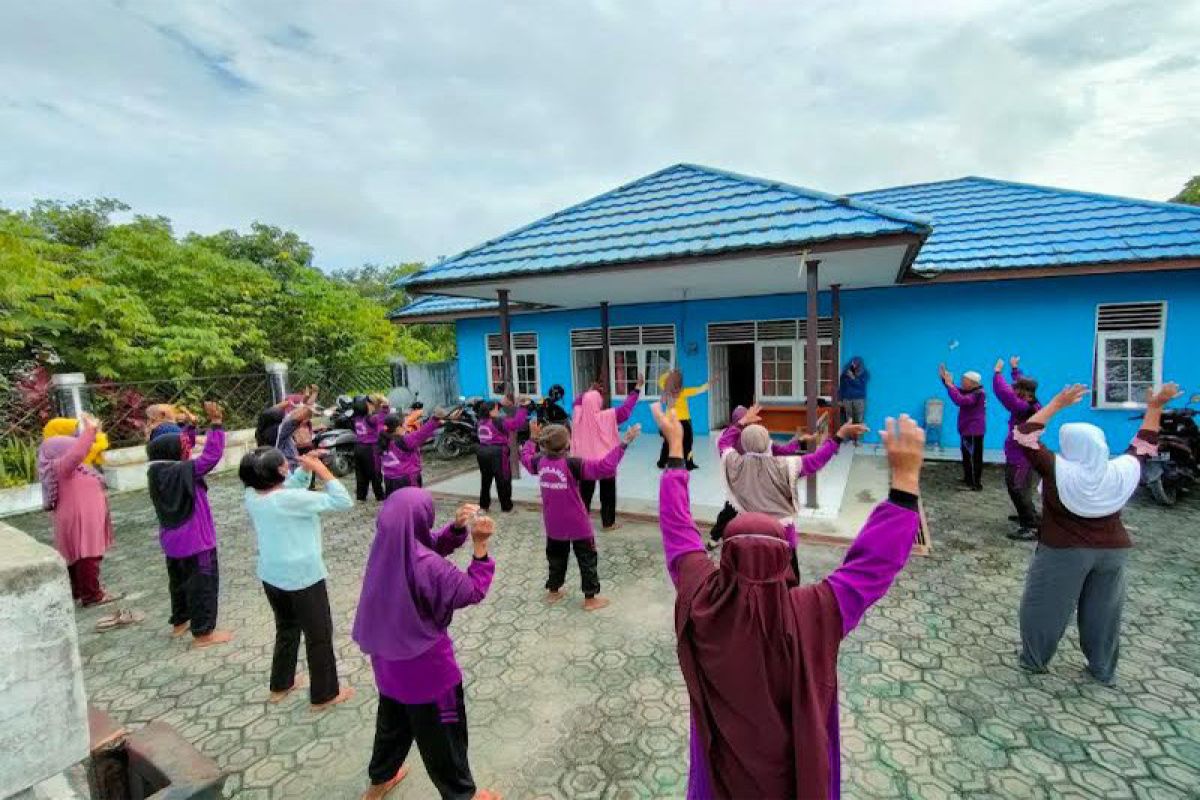 BPJS Kesehatan Muara Teweh gelar senam dan skrining riwayat kesehatan