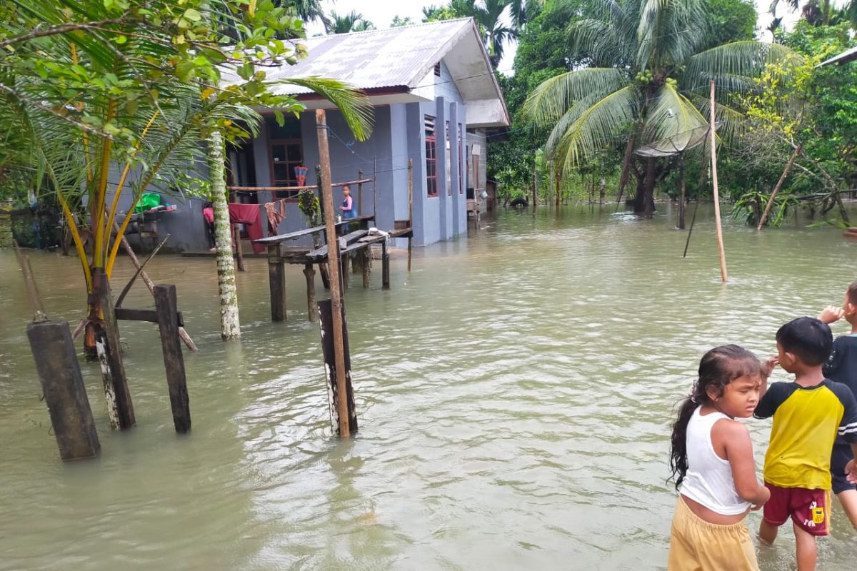 Enam gampong terendam banjir di Kabupaten Aceh Jaya