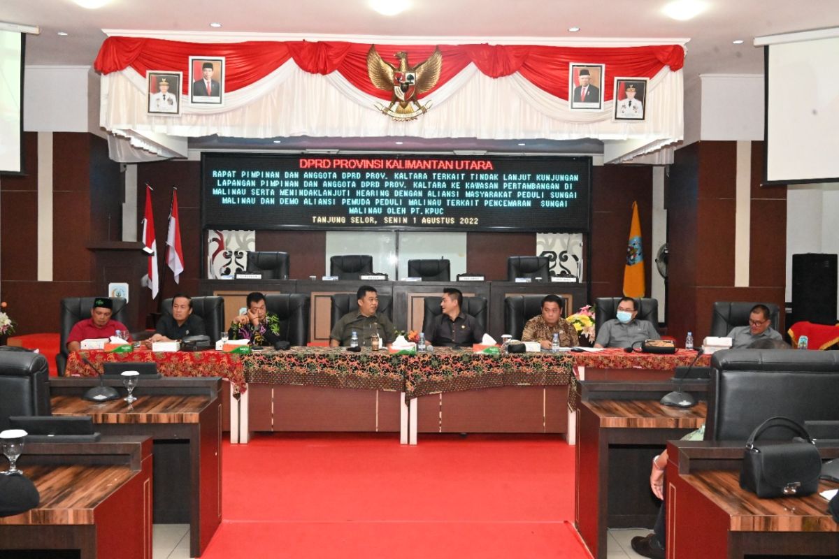 "Hearing" DPRD Kaltara-Aliansi Masyarakat Peduli Sungai Malinau