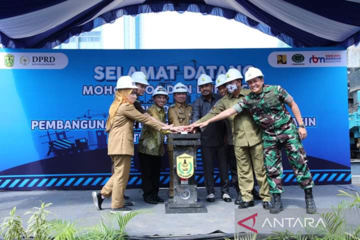 Gedung Gajah Menyusu DPRD Banjarmasin mulai dibangun