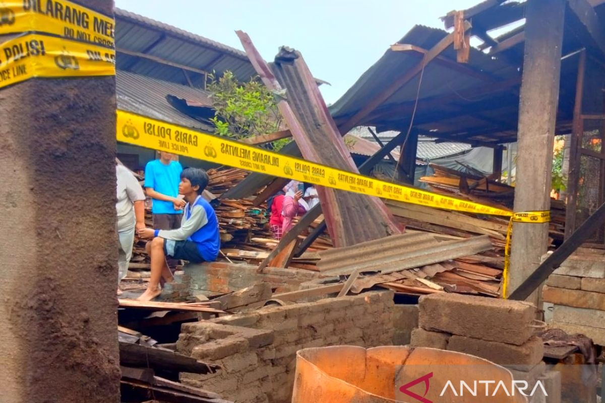 Pabrik tahu di  Desa Bunut Seberang Asahan meledak