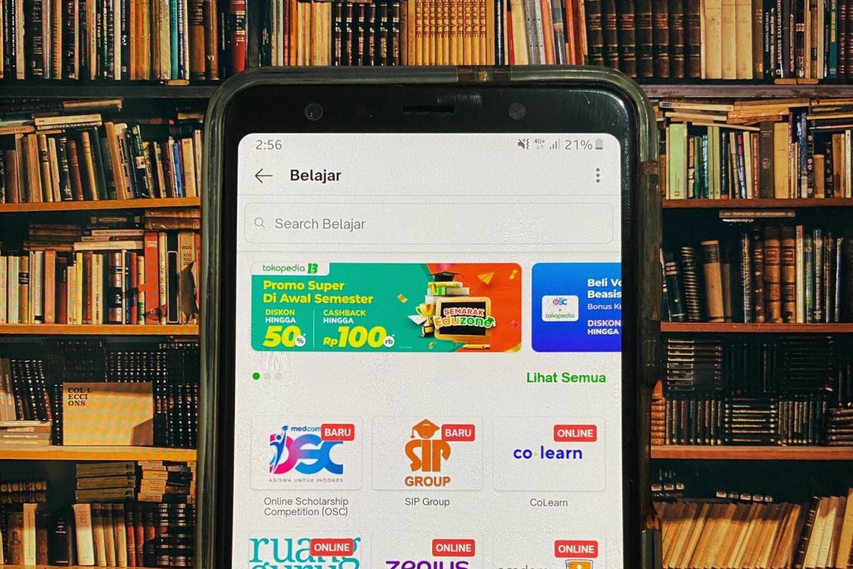 Pengguna fitur "Biaya Pendidikan" Tokopedia naik dua kali lipat