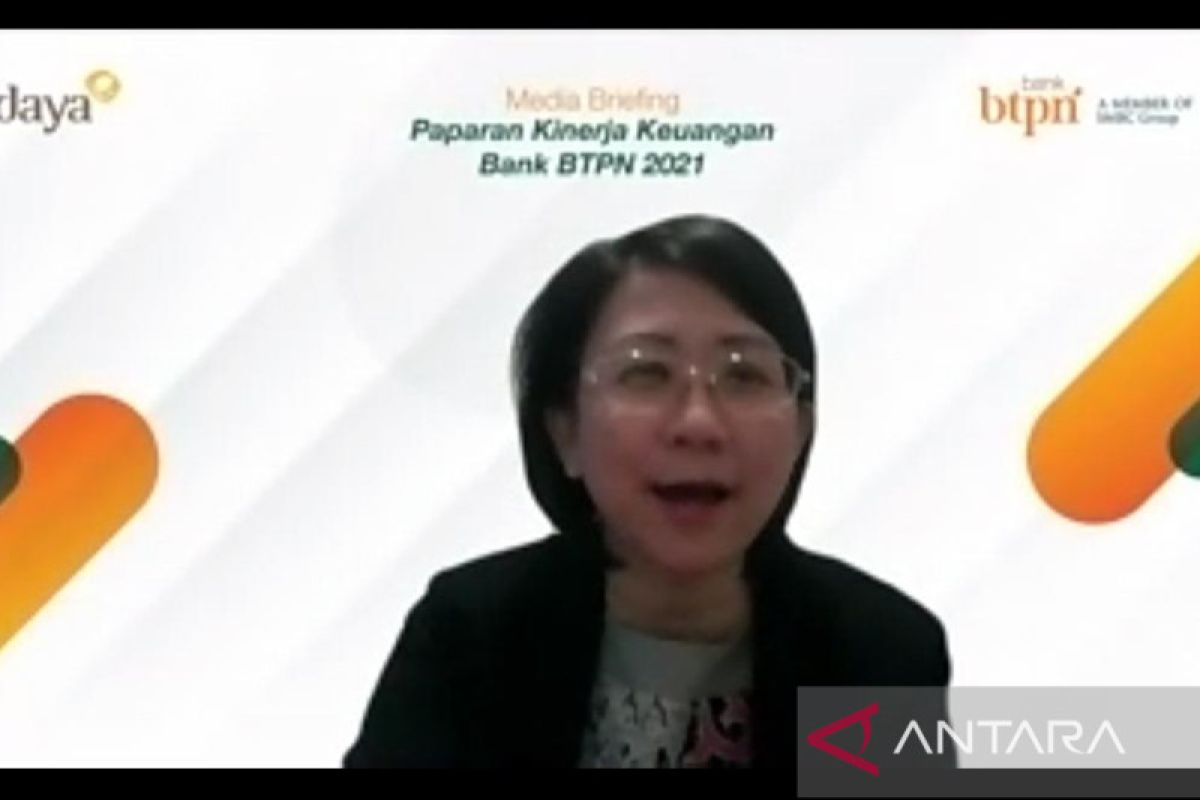 Bank BTPN siap jaga momentum pertumbuhan kredit di 2022