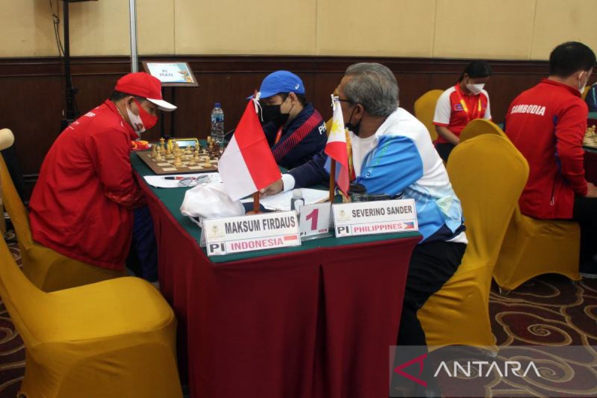 Tim catur Indonesia raih empat emas ASEAN Para Games 2022