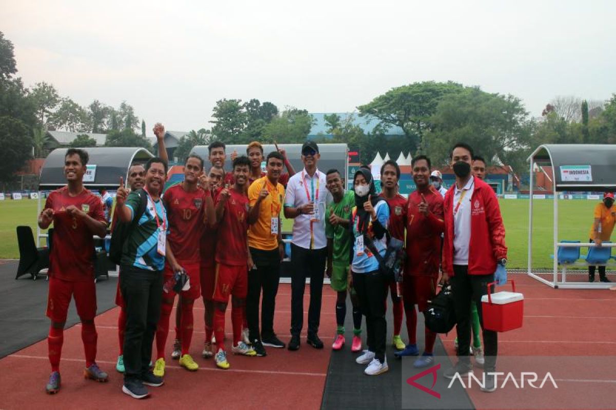 Taklukkan Kamboja 7-1, sepak bola CP Indonesia bertengger di puncak