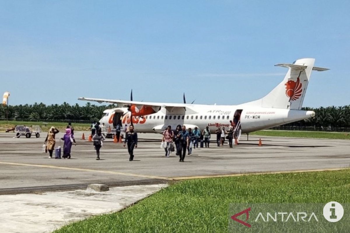 Wings Air dari Kualanamu gagal mendarat di Bandara Nagan Raya Aceh