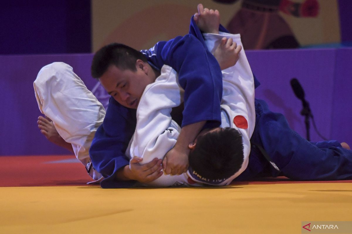 APG 2023 - Raih 11 medali emas, Indonesia juara umum judo tunanetra