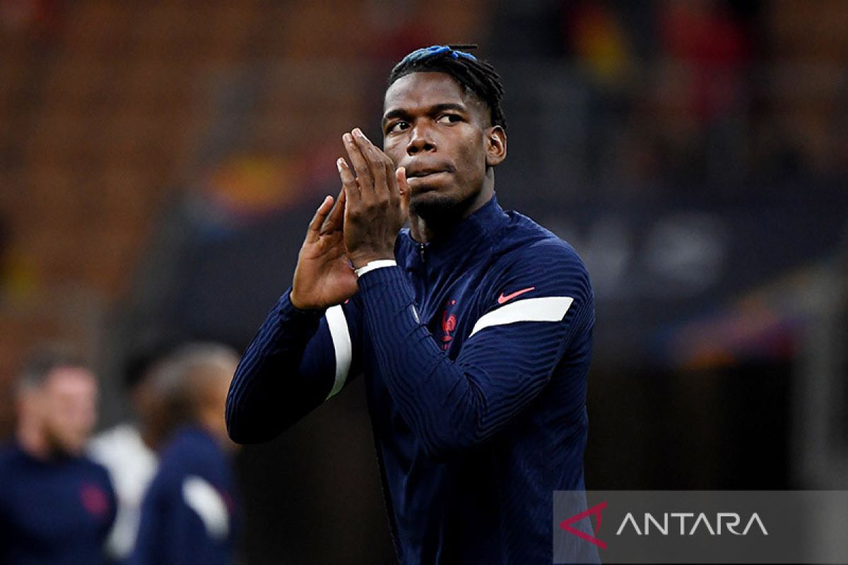 Cedera lutut, Paul Pogba kehilangan kesempatan bela Prancis dalam Piala Dunia 2022