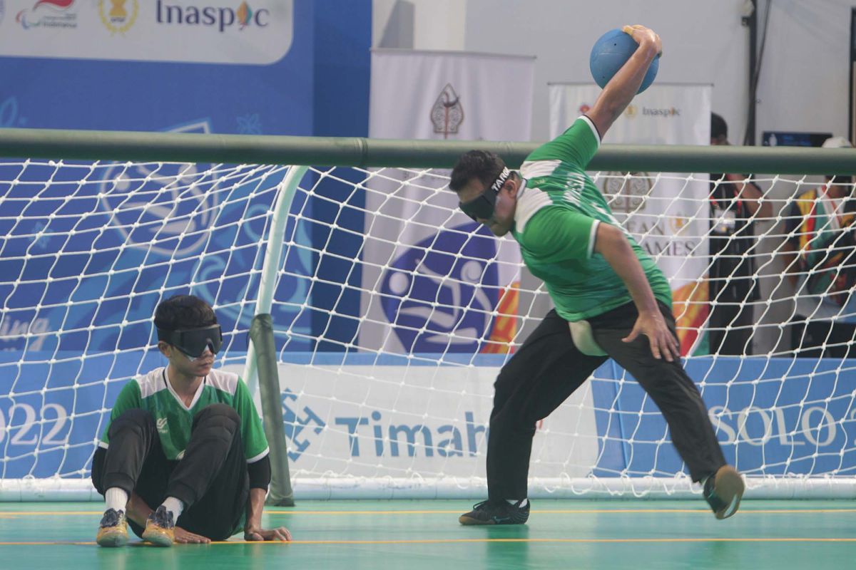 Tim goalball putra optimistis melaju ke final APG 2022