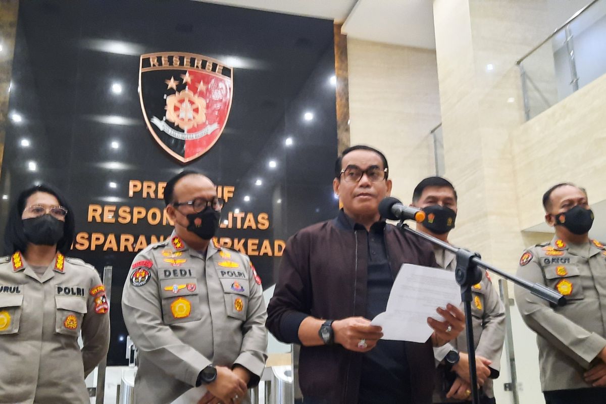 Polisi tembak polisi, Bharada E ditahan di Rutan Bareskrim usai pemeriksaan tersangka