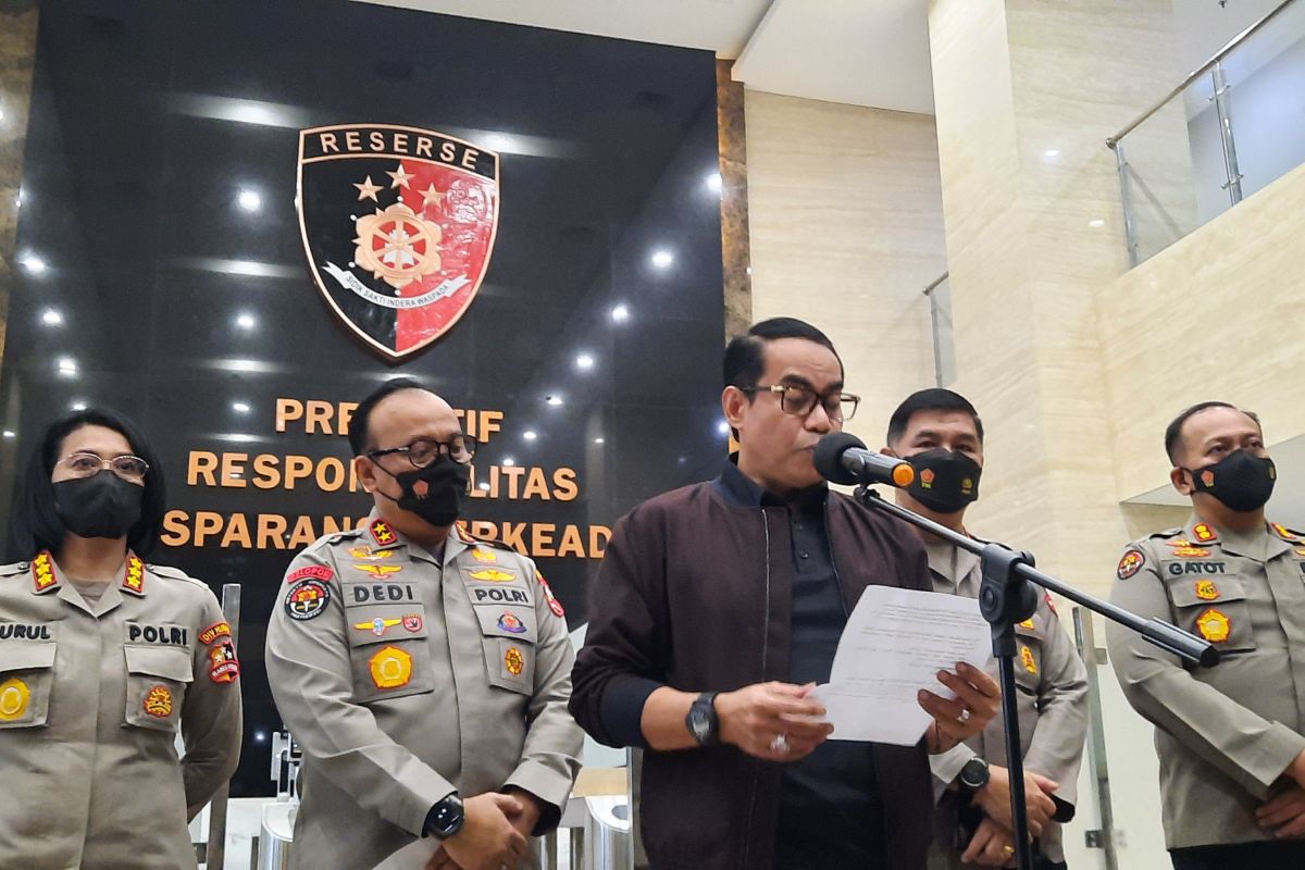 Pemeriksaan Irjen Ferdy Sambo dijadwalkan hari ini pukul 10.00 WIB