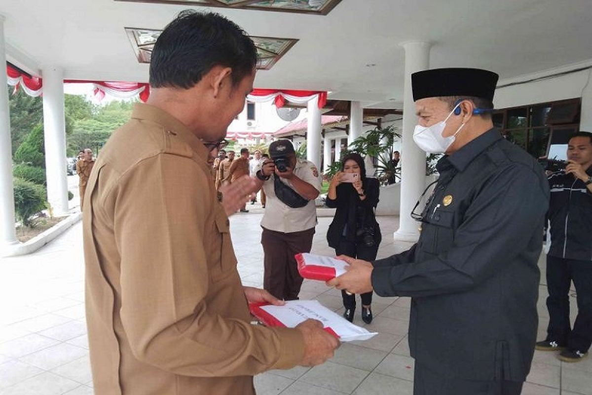 Bupati Gayo Lues dukung gerakan 10 juta bendera merah putih