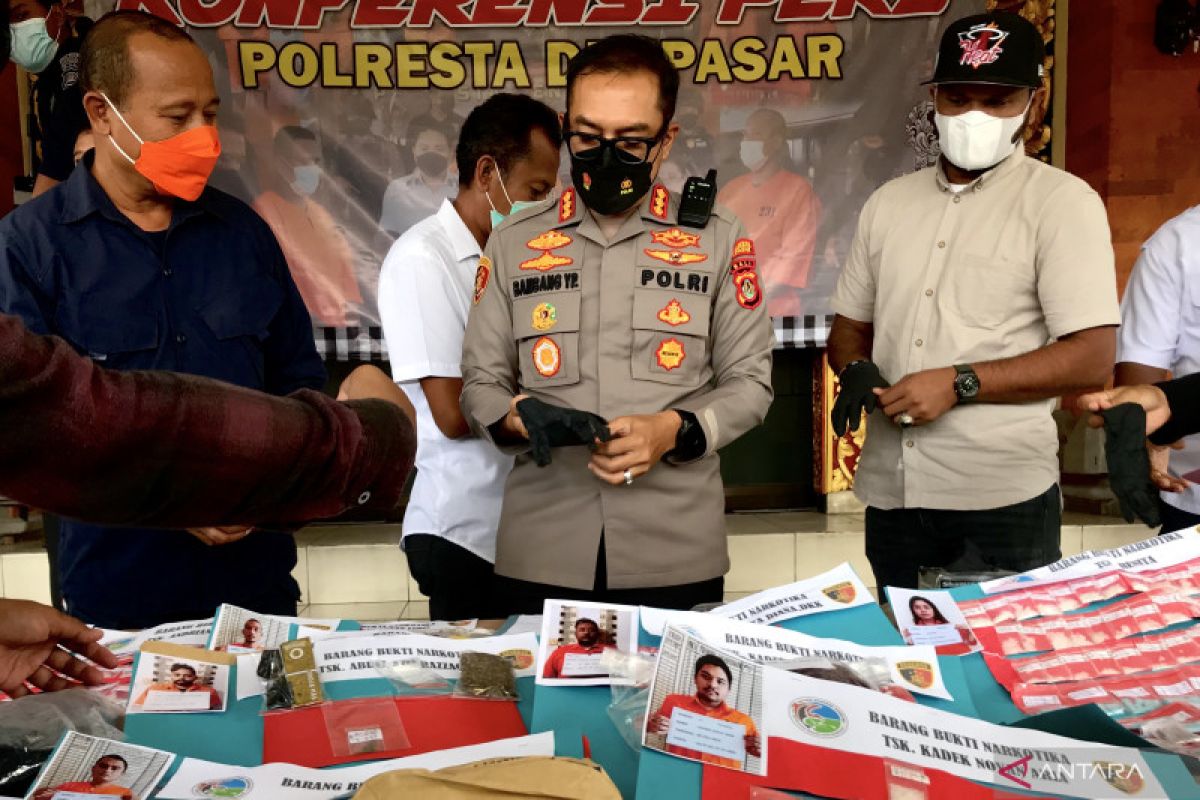 Polresta Denpasar tetapkan 54 tersangka narkotika selama Juli 2022