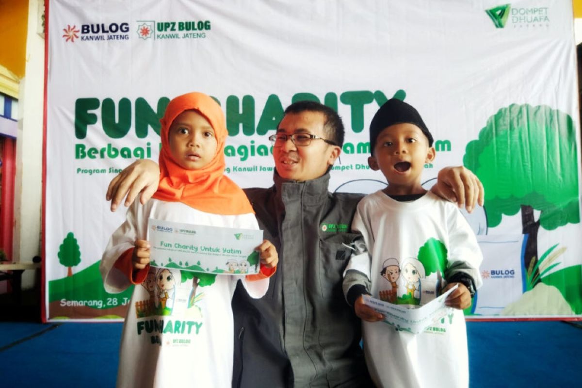 Perum Bulog Kanwil Jawa Tengah-Dompet Dhuafa gelar Fun Charity