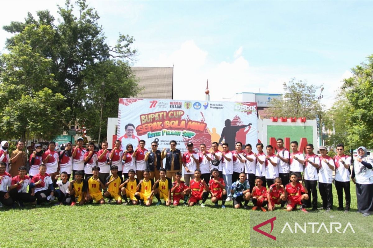 22 tim ikuti pertandingan mini soccer tingkat SMP se-Kabupaten HST