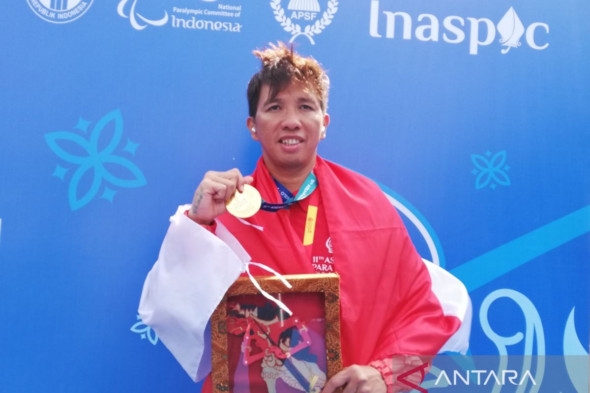 Steven gondol emas dan perbaiki rekor para-renang di ASEAN Para Games