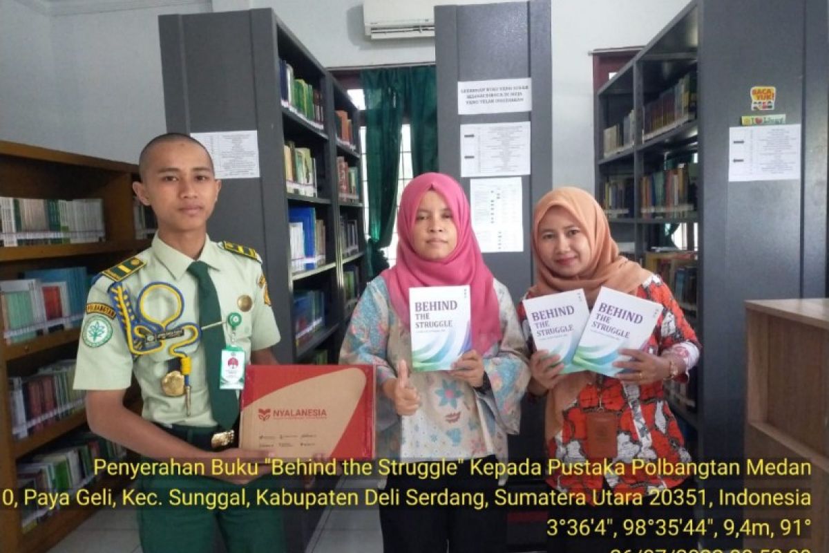 Mahasiswa Polbangtan Medan Kementan terbitkan buku Behind The Strunggle