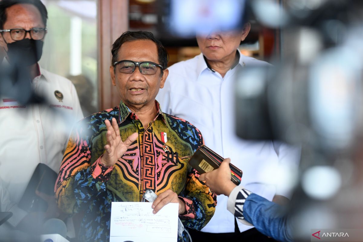 Mahfud: Pencopotan CCTV di kediaman Ferdy Sambo bisa dipidana