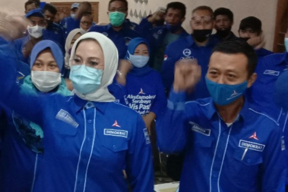 Demokrat Surabaya bantah Lucy Kurniasari anak tirikan 12 ketua DPAC