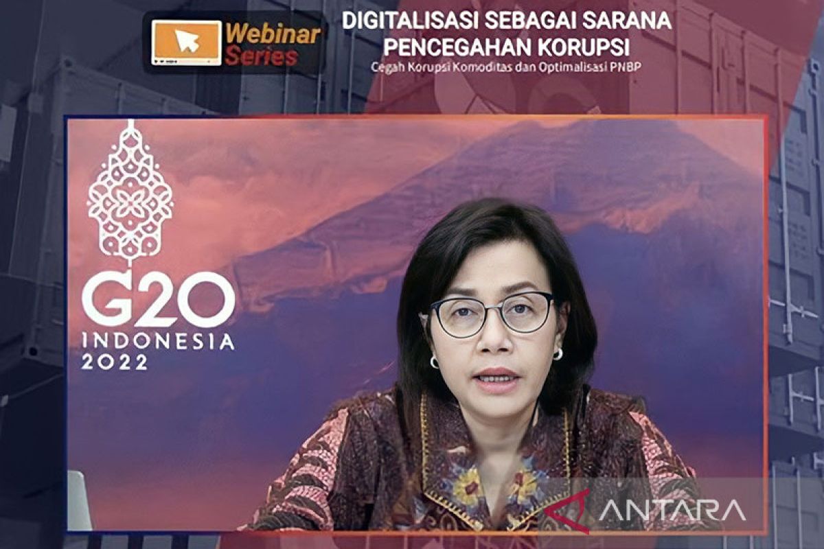 Sri Mulyani: Digitalisasi persempit peluang praktik korupsi