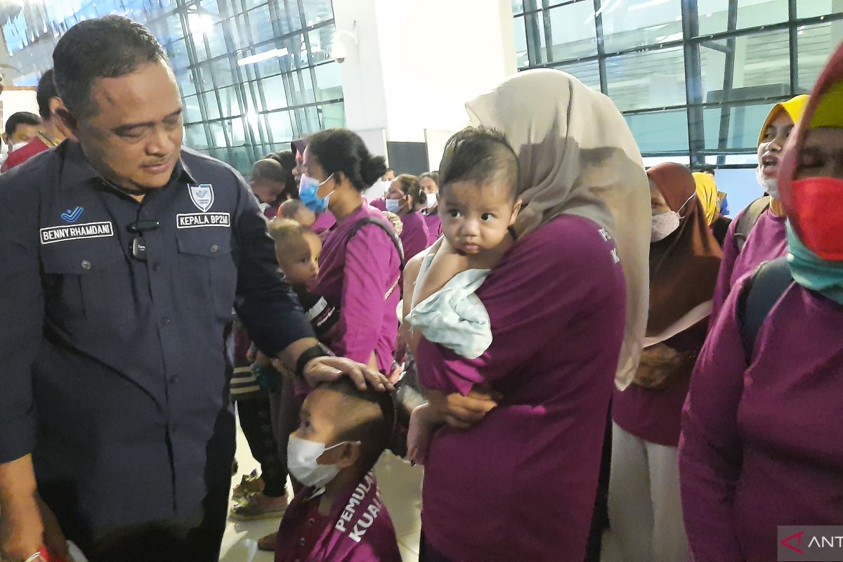 Sebanyak 190 PMI di Malaysia kembali ke Tanah Air