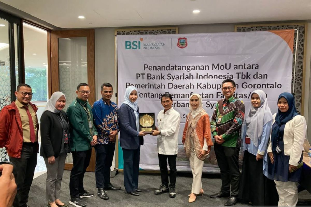 Pemkab Gorontalo dan BSI kerja sama pemanfaatan perbankan syariah