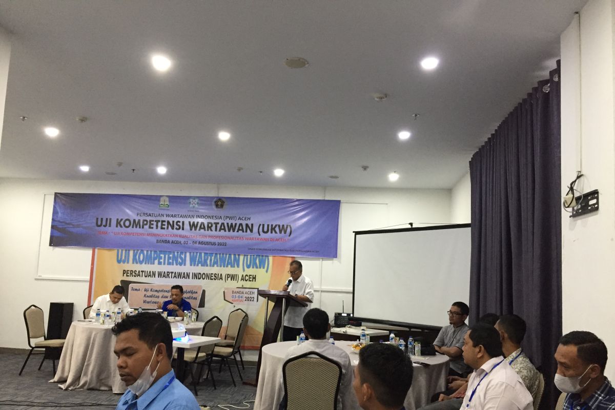 Ini 24 wartawan kompeten hasil UKW PWI-Diskominsa Aceh